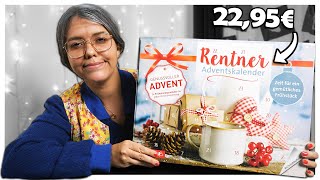 Ich teste den Rentner Adventskalender 2021 [upl. by Siddon]