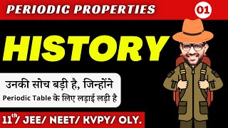 Periodic Properties 01  HISTORY  Chem Mystery  Amit Kumar [upl. by Randi607]