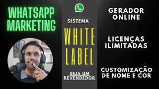 WHITE LABEL  Ferramenta de envios em massa [upl. by Kamp]