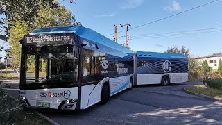 GAIT Cała linia 112 kierunek Plac Solidarności Solaris Urbino 18 Hydrogen 3069 PZ 4R665 [upl. by Yro]