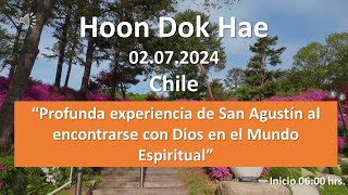 HDH “Profunda experiencia de San Agustín al encontrarse con Dios en el Mundo Espiritual” 02072024 [upl. by Crescentia]