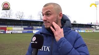 Simon Brandstetter nach dem Spiel SV Meppen vs SVWW [upl. by Lebyram]