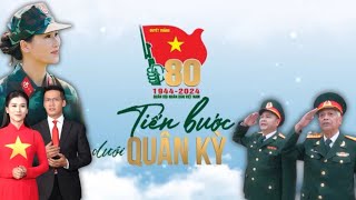 Chương trình nghệ thuật đặc biệt quotTiến bước dưới quân kỳquot  VTV1  30112024 [upl. by Annovoj901]