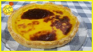 TARTE DE NATA  🍎 quotReceitas do Paraísoquot [upl. by Aicilf]