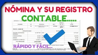 ⭐QUÉ ES LA NÓMINA Y SU REGISTRO CONTABLE 👉👉PASO A PASO 😎✅ [upl. by Neom]