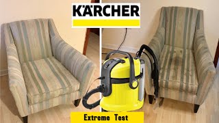 Karcher SE 4001 Epic Wet and Dry Upholstery Cleaning Challenge [upl. by Foy]