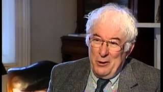 I cant keep writing elegies Seamus Heaney on C4News 1999 [upl. by Jeth]