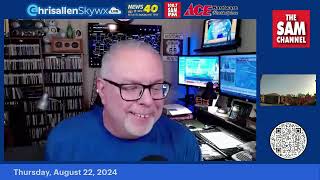 A RainStarved Forecast Chris Allen Live Thursday August 22 2024 [upl. by Olbap373]