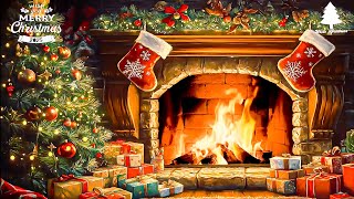 Top Christmas Songs All Time Classic Christmas Song Old Christmas Songs Holiday hits Fireplace 🔥 [upl. by Karel]