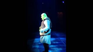 Andy White as Shrek in Shrek National Tour 2012  2013 [upl. by Edny]