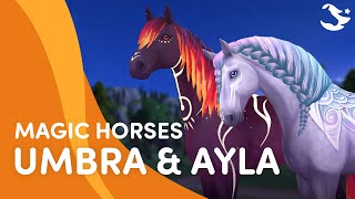 Meet Umbra and Ayla 🌓✨  Star Stable Magic Breeds ✨ [upl. by Brubaker30]