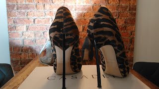 Unboxing my new Casadei Blade Pumps [upl. by Amlet]