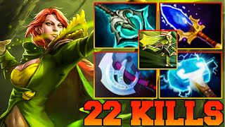 23 Kills Windranger Dota 2  Windranger Dota 2 Carry OMid 735 Meta Pro Gameplay Build Guide [upl. by Tnarb650]