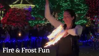 Fire amp Frost Fun at Peddlers Village [upl. by Kirsti311]