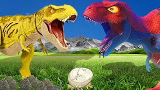 SPIDERMAN T REX vs EVERY CARNIVORE AND HERBIVORE DINOSAURS BATTLE  Jurassic World Evolution 2 [upl. by Kathi]