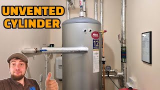 UNVENTED CYLINDER SWAP from start to finish [upl. by Enirehs]