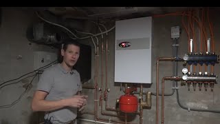 Warmtepompboiler vervangen door 4kw elektrische cvketel  15liter boiler [upl. by Corney879]