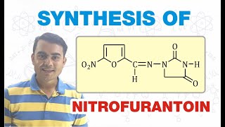 SYNTHESIS OF NIROFURANTOIN  MEDICINAL CHEMISTRY  GPAT  BPharm 6th SEMESTER [upl. by Merfe793]