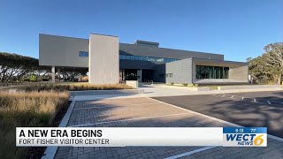 Fort Fisher holds ribbon cutting for new visitor center [upl. by Egiap632]