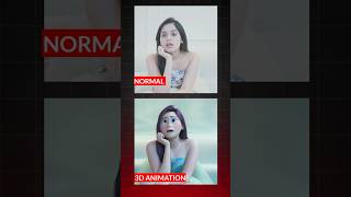 Normal To 3D Animation Ai Video Editing  3D Animation Ai Photo Editing [upl. by Kerry]