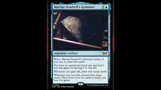 MTG Duskmourn Spoilers  Marina Vendrells Grimoire  Playability in Commander [upl. by Aneehsar]