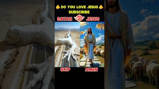 Santa VS Jesus 🥺 shorts jesus jesuschrist trending shortfeed [upl. by Nemlaz]