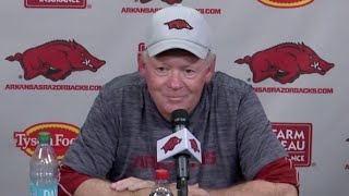 Bobby Petrino preseason press conference 820 [upl. by Rayford]