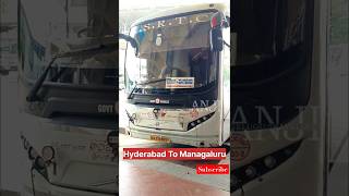 Hederabad To Mangaluru Ambari Sleeper Bus shorts buslover bus ytshorts [upl. by Phio]