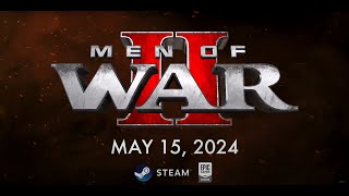 MEN OF WAR 2 RELEASE DATE [upl. by Leihcim]