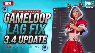 Gameloop Lag Fix 2024  Pubg Mobile Emulator Best Settings For Low End Pc  34 Update [upl. by Halyk]