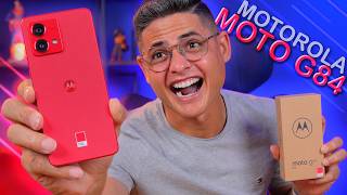 CHEGOU Moto G84 o LINDÃO da Motorola Será um bom SMARTPHONE Unboxing e Impressões [upl. by Youngman683]