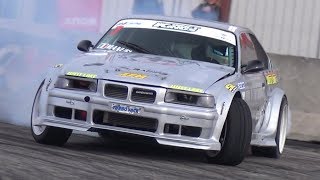 Turbo BMW M3 E36 By HP Garage  OnBoard Drifting Exhibition [upl. by Roberta]