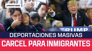 ALERTA  Trump anuncia ¡Cárcel y cadena perpetua para inmigrantes [upl. by Hoffmann592]