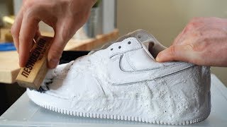 HOW TO CLEAN WHITE SHOES [upl. by Azirb377]