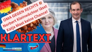 OMA GEGEN RECHTS 💥 Norbert Kleinwächter lässt Katja Mast keine Chance [upl. by Deutsch935]