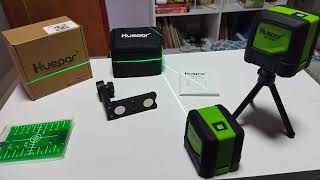 Nível Laser Huepar HP  9011G Luz verde Top [upl. by Yhtamit]