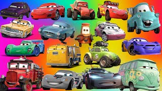 Looking For Disney Pixar Cars 3 Lightning Mcqueen Doc Hudson Rich Mixon Bobby Swift Chick Hicks [upl. by Maryanna]