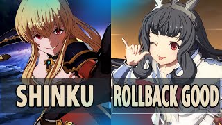 GBVSR Shinku Vira Vs Rollback Good Cagliostro  High Level Gameplay [upl. by Supat678]