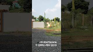 311 SQUARE YARDS EAST amp WEST FACING READY TO CONSTRUCTION OPEN PLOT FOR SALE IN PERECHERLA GUNTUR [upl. by Autry872]