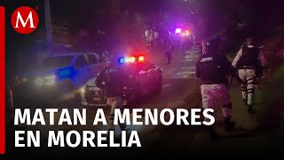 Caen 3 presuntos responsables por asesinato de 5 jóvenes en Morelia [upl. by Mel261]