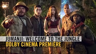 Dolby Cinema opening met Jumanji Welcome to the Jungle  Pathé de Munt [upl. by Araeit]