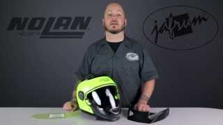 Nolan N44 Trilogy Helmet Review at Jafrumcom [upl. by Stamata]