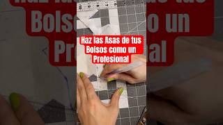 Haz Asas de bolsos más Profesionales coser diydecostura diysewing [upl. by Knobloch392]