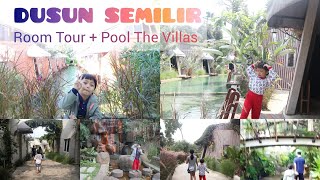 Dusun The Villas Room Tour  Pool Dusun Semilir Semarang  Pool Play Garden Play Glamping Resort [upl. by Arekat]