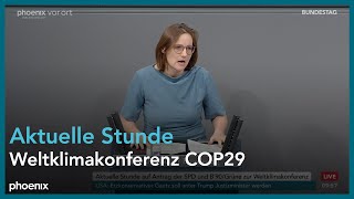 Aktuelle Stunde Weltklimakonferenz COP29 am 141124 [upl. by Jean-Claude909]