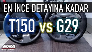 Thrustmaster T150 Vs Logitech G29 Detaylı İnceleme [upl. by Haugen59]