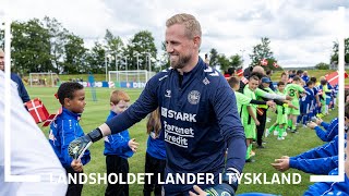 Recap Landsholdet rejser til Tyskland [upl. by Dranyam]