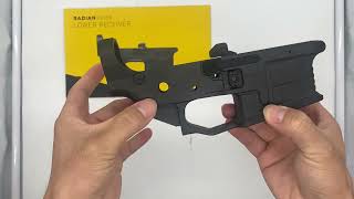 Radian ADAC lower Unboxing [upl. by Ardnad]