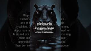 Dark Side of Animals Hippos english facts truth [upl. by Bravar]