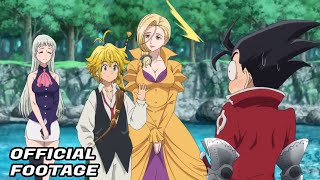 Seven Deadly Sins Movie Cursed By Light OFFICIAL FOOTAGE [upl. by Ansev]